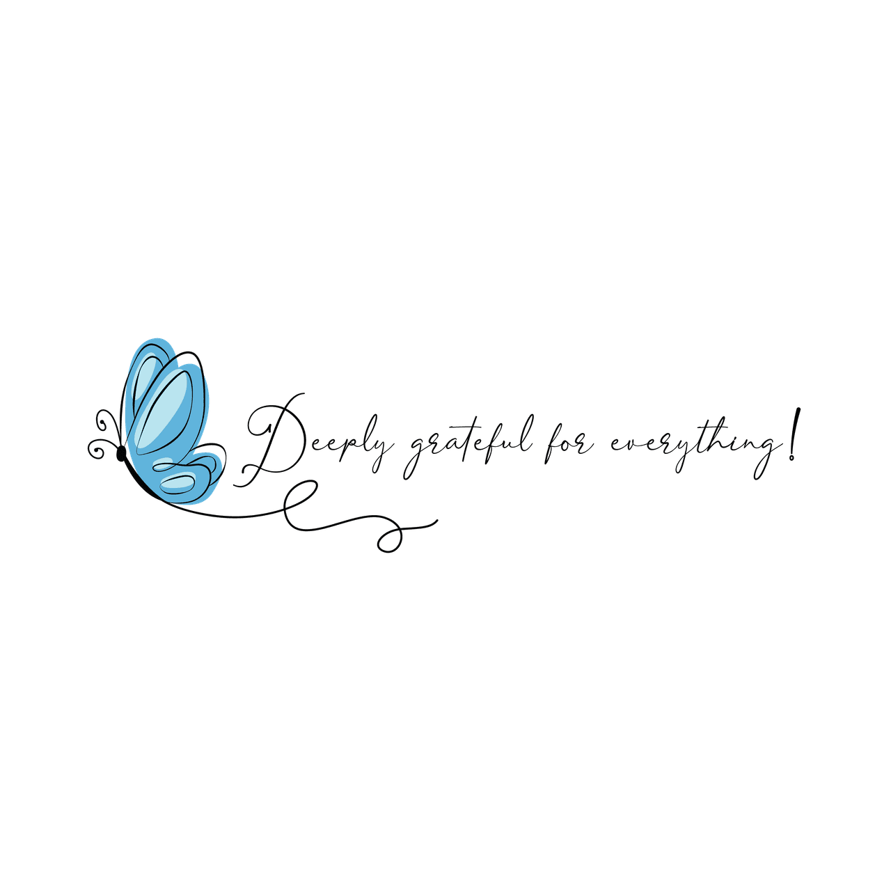 elegant floral and butterfly template with delicate line art for nature-themed projects