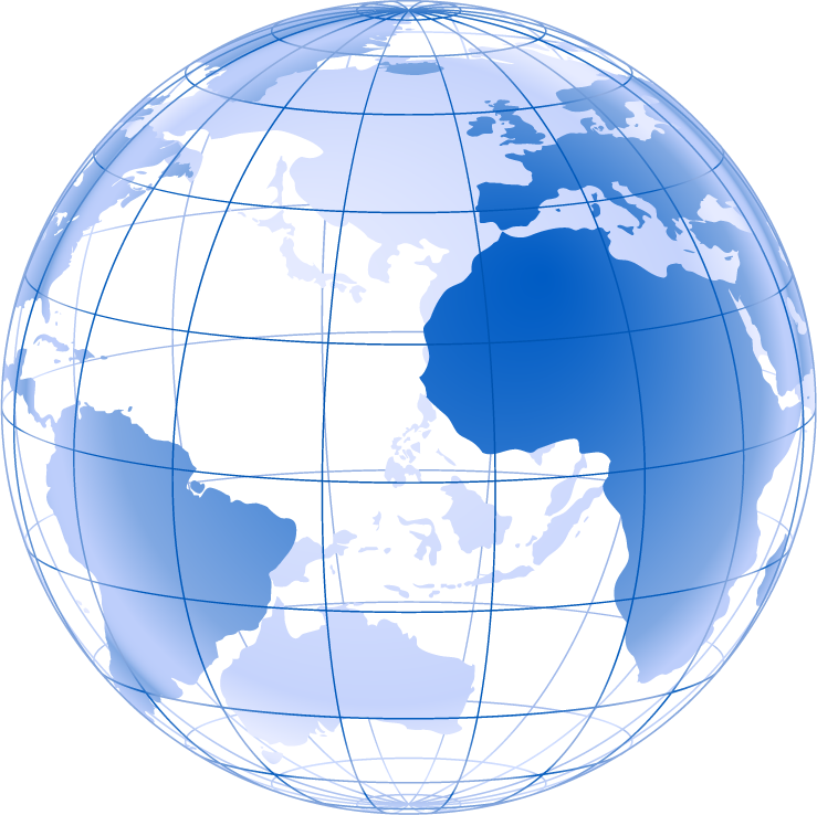the earth blue earth globe set