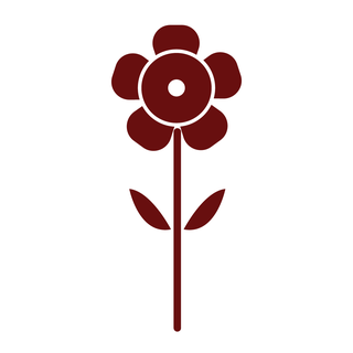 flatelement-illustration-of-simple-flower-with-stem-and-leaves-for-natural-visuals-615946