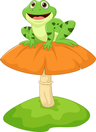 afrog-cartoon-funny-frog-collection-set-110934