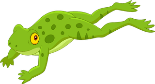 afrog-cartoon-funny-frog-collection-set-47596
