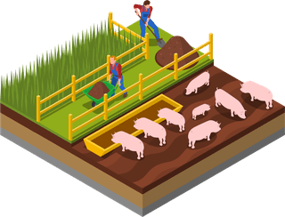 agriculturalcompositions-isometric-set-113390