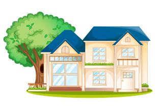 avecteezyillustration-of-various-houses-on-a-white-background-586464