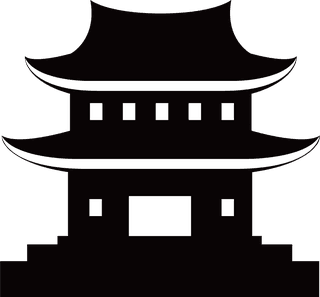 ancientand-modern-chinese-architecture-silhouette-vector-849869