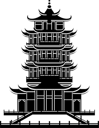 ancientand-modern-chinese-architecture-silhouette-vector-595931