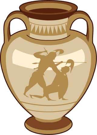 ancientroman-vase-ancient-greek-icons-objects-tools-plants-sketch-455226