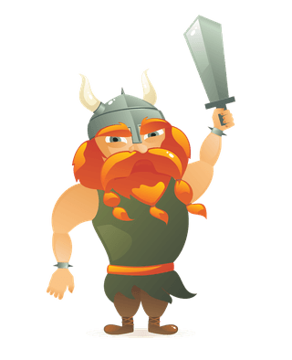 ancientwarrior-vector-cartoon-game-characters-757300