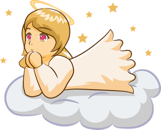 angelset-of-cute-blond-angels-isolated-on-white-background-533069