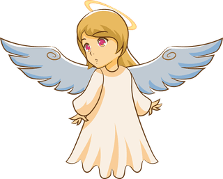 angelset-of-cute-blond-angels-isolated-on-white-background-470704