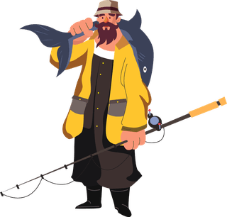 anglerfishers-icons-colored-cartoon-characters-sketch-692356