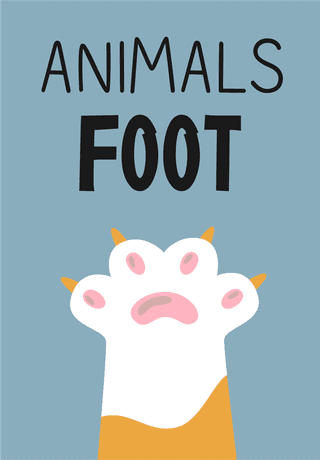 animalsfoot-posters-set-cat-paws-claws-illustrations-with-text-918775