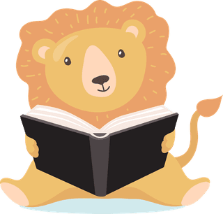 animalsreading-smart-animals-glasses-reading-books-flat-set-773455