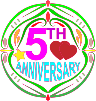 anniversaryicon-sets-colorful-flat-shapes-sketch-89224
