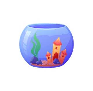 aquariumset-pets-domestic-animals-their-homes-vector-625747