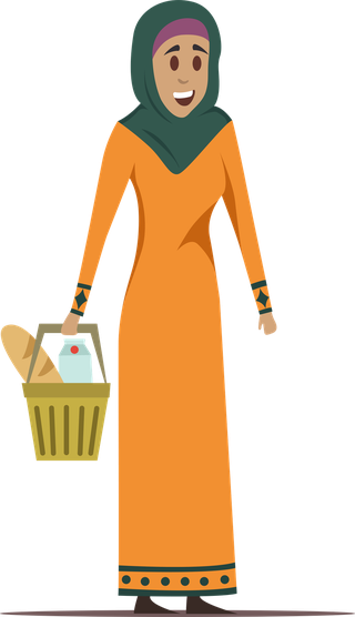 standingworking-arabic-woman-illustration-385081