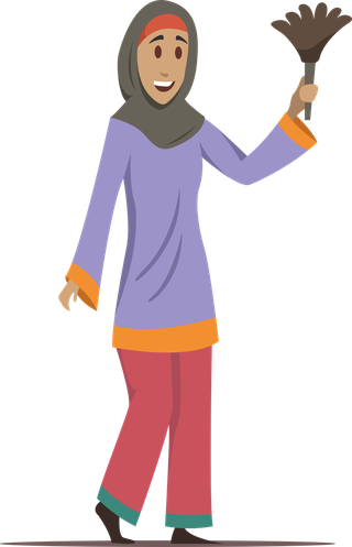 standingworking-arabic-woman-illustration-350241