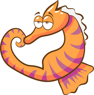 assetset-of-colorful-cartoon-seahorses-set-isolated-on-white-background-829422