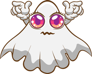 assetset-of-cute-and-silly-halloween-cartoon-ghosts-isolated-on-white-209421