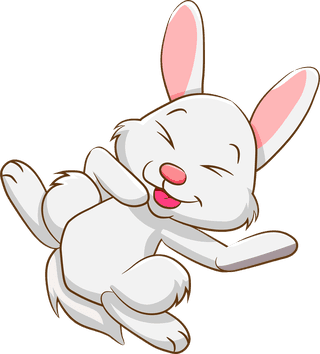 assetset-of-cute-white-brown-and-grey-bunny-rabbits-isolated-on-white-586404