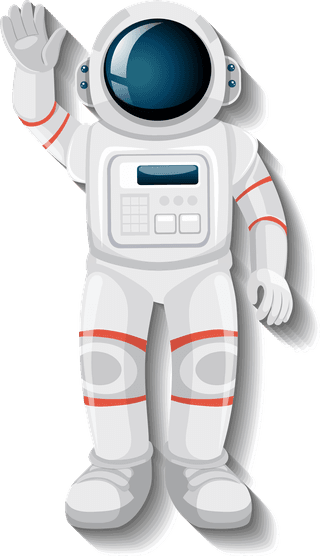 astronautastronaut-cartoon-character-set-568335