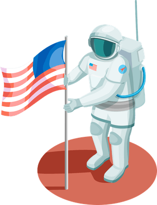 astronautastronauts-isometric-characters-set-589608