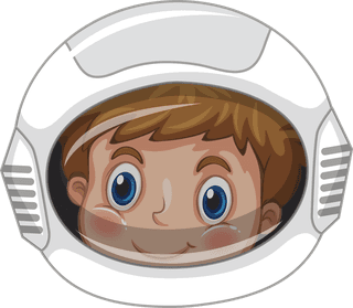 astronautchildren-wearing-astronaut-helmets-on-white-background-illustration-835531