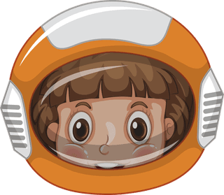 astronautchildren-wearing-astronaut-helmets-on-white-background-illustration-178540
