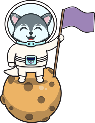 astronautdog-vector-illustration-of-cute-wolf-with-an-astronaut-costume-311438