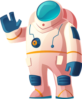 astronautsliving-in-space-cartoon-spaceman-moving-cosmonaut-spacesuit-helmet-isolated-blue-background-394752