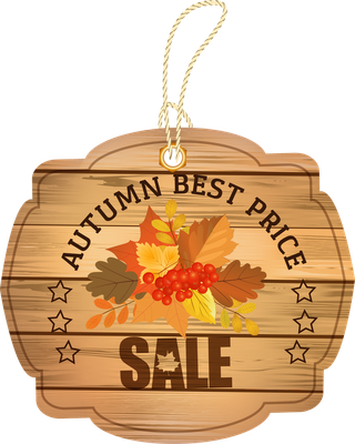 autumnsale-wooden-tags-vector-285809