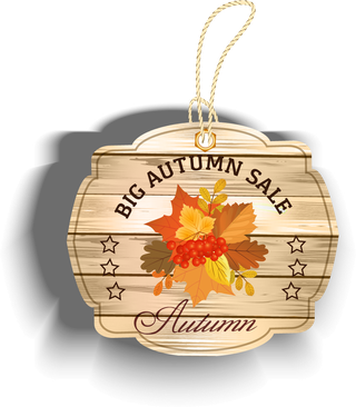 autumnsale-wooden-tags-vector-462308