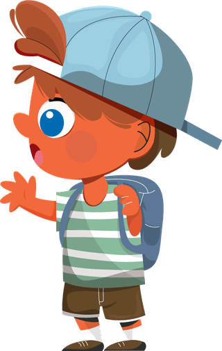 babygoes-to-school-childhood-icons-cute-kids-sketch-cartoon-characters-488101