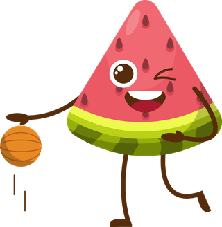 babywatermelon-bundle-set-of-fruit-cartoon-mascot-vector-39289