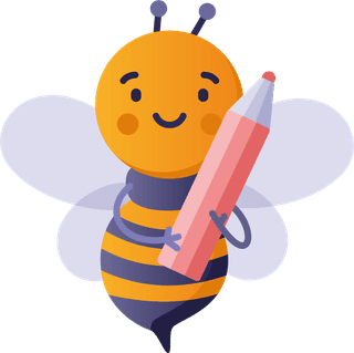 backschool-with-cute-cartoon-bee-9369