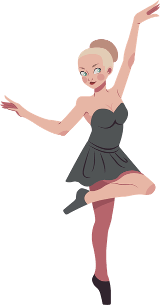balletdancer-ballet-dancer-icons-dynamic-sketch-cartoon-character-sketch-441933