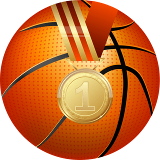basketballgold-cup-basket-ball-icons-collection-colored-d-design-384927