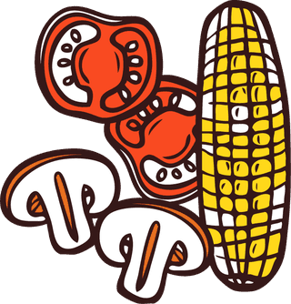 bbqgrill-colored-icons-food-vegetables-812526