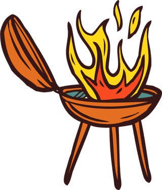 bbqgrill-colored-icons-food-vegetables-584594