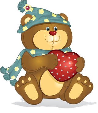 bearvalentine-animal-cartoon-vector-830756