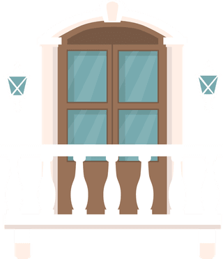beautifuldecorated-balcony-flat-web-design-cartoon-vintage-windows-with-classic-decor-fences-908228