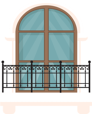 beautifuldecorated-balcony-flat-web-design-cartoon-vintage-windows-with-classic-decor-fences-306109