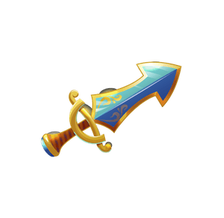 beautifulsword-god-cartoon-game-elements-template-with-shield-swords-sabres-daggers-365527