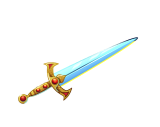 beautifulsword-god-cartoon-game-elements-template-with-shield-swords-sabres-daggers-867775