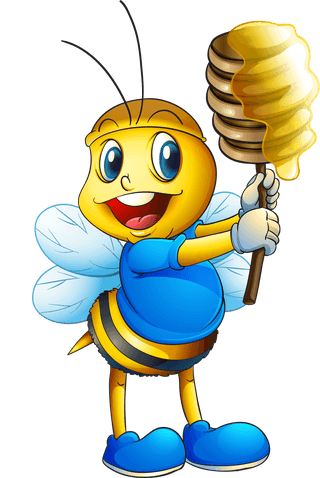 beefive-bees-flying-with-yellow-background-700287