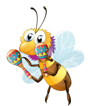 beefive-bees-flying-with-yellow-background-928280