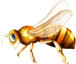 beehoney-watercolor-set-with-jar-dipper-bees-honeycomb-house-bucket-59420