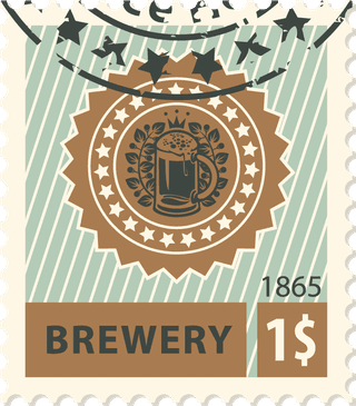 beerpostal-stamps-template-vector-670865