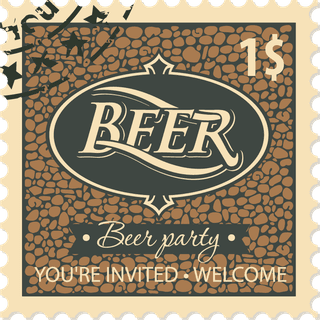 beerpostal-stamps-template-vector-722359