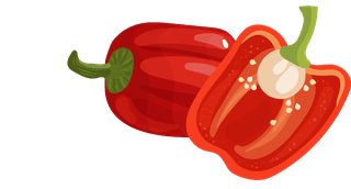 bellpepper-vegetables-herbs-collection-397182