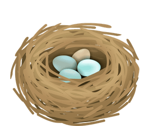 birdnests-and-eggs-birds-nest-set-with-editable-text-realistic-images-birds-with-wild-718343